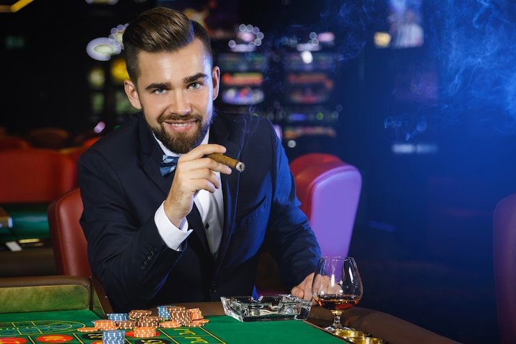 Live dealer blackjack table broadcast