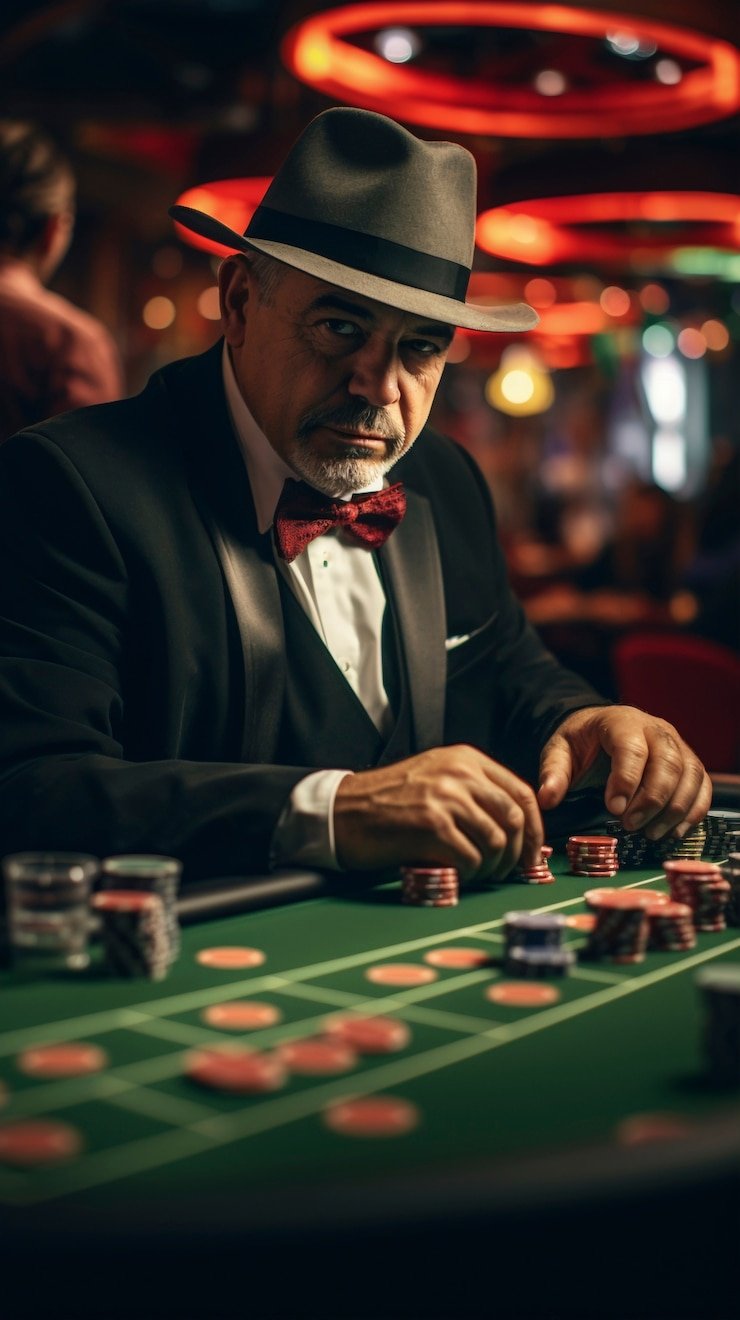 Baccarat dealing area at apk jkt88